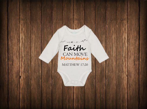 Faith can move Mountains - Longsleeve