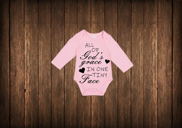 All of God’s Grace in one Tiny Face - Longsleeve